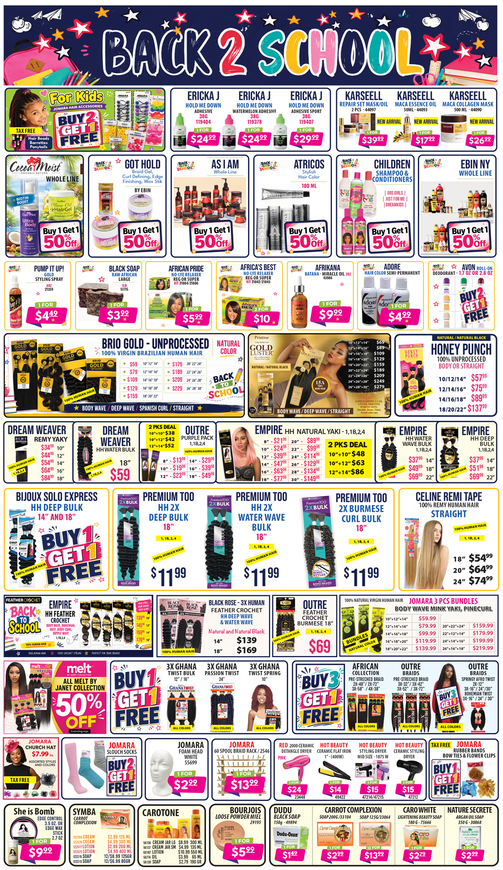 Elegant Beauty Sale Flyer Page 2